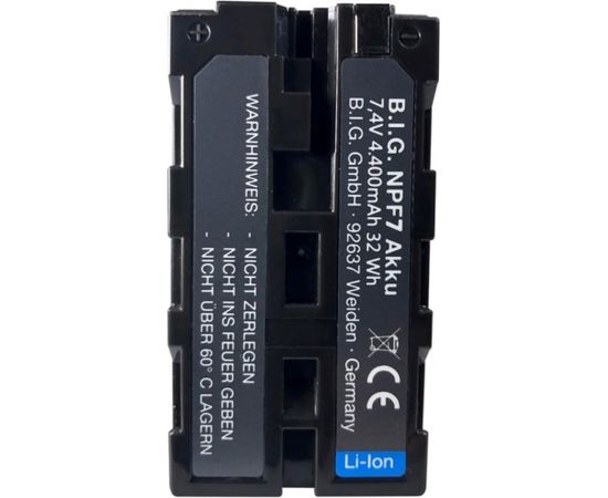 BIG battery Sony NP-F750 4400mAh (427706)