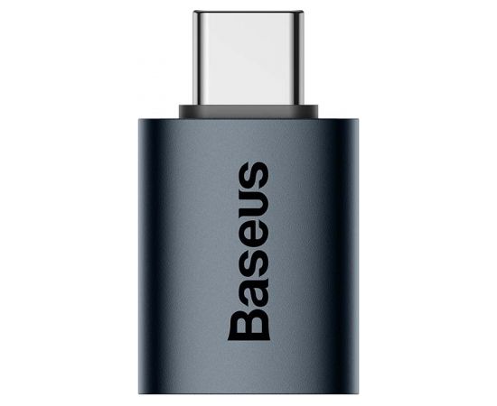 Baseus Ingenuity USB-C to USB-A adapter OTG (blue)