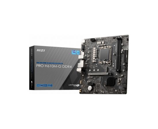 MSI PRO H610M-G DDR4 motherboard Intel H610 LGA 1700 micro ATX