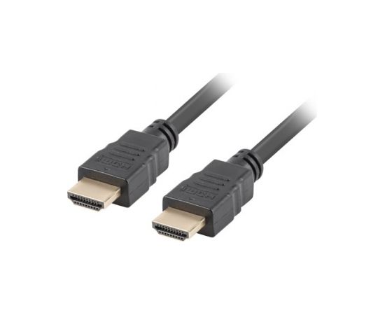 Lanberg cable (CA-HDMI-11CC-0018-BK), HDMI type A, 1.8 m, Black
