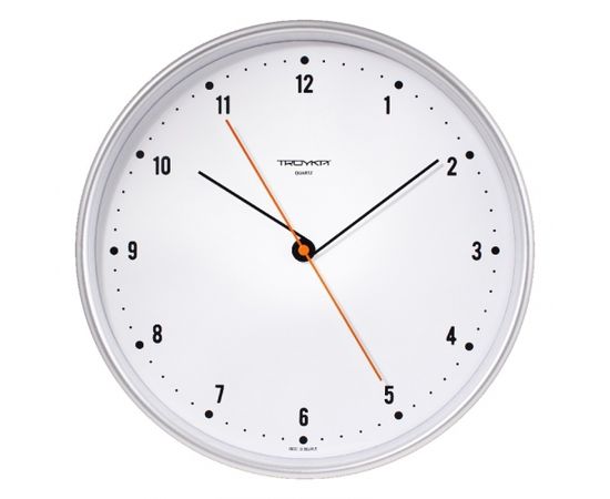 Sienas pulkstenis TROYKA, ar diametru 30.5 cm