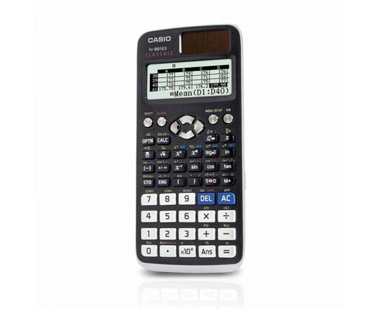 Zinātnisks kalkulators CASIO Classwiz FX-991EX, 78 x 155 x 20 mm