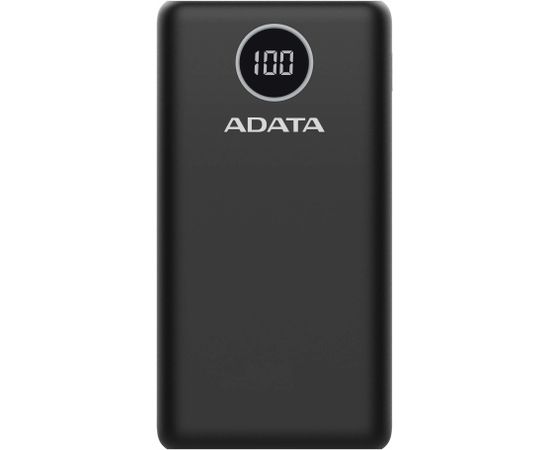 ADATA P20000QCD power bank Lithium Polymer (LiPo) 20000 mAh Black