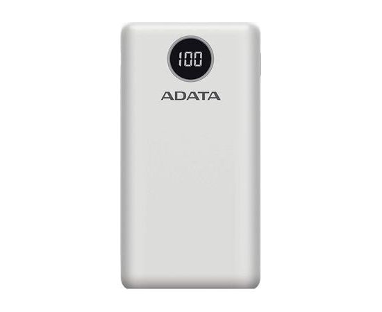 ADATA P20000QCD power bank Lithium Polymer (LiPo) 20000 mAh White