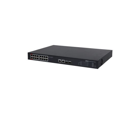 Dahua Technology PoE PFS3220-16GT-240 network switch Unmanaged L2 Gigabit Ethernet (10/100/1000) Power over Ethernet (PoE) Black