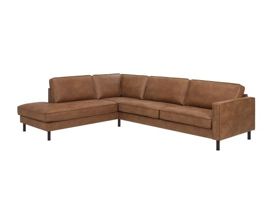 Corner sofa LUCAS LC brown