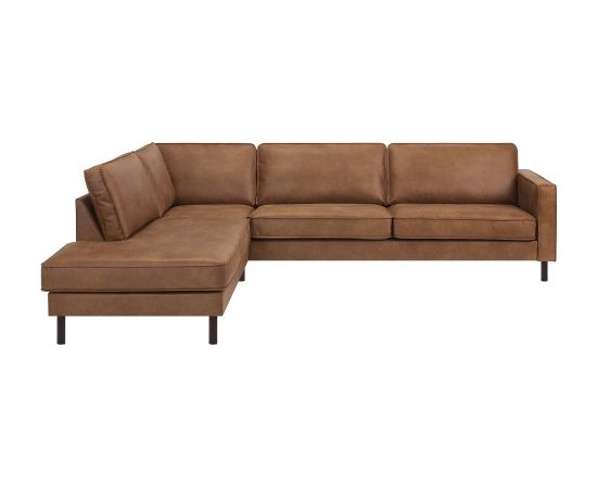 Corner sofa LUCAS LC brown