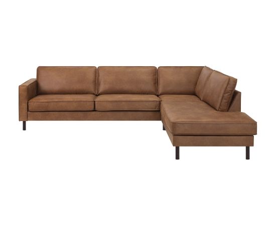 Corner sofa LUCAS RC brown