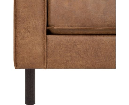 Corner sofa LUCAS RC brown