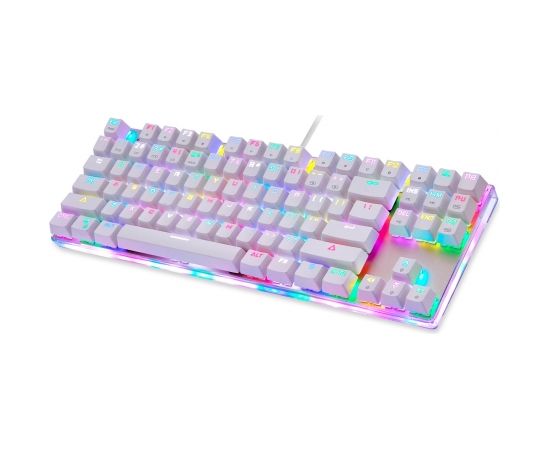 Mechanical gaming keyboard Motospeed K87S (white)