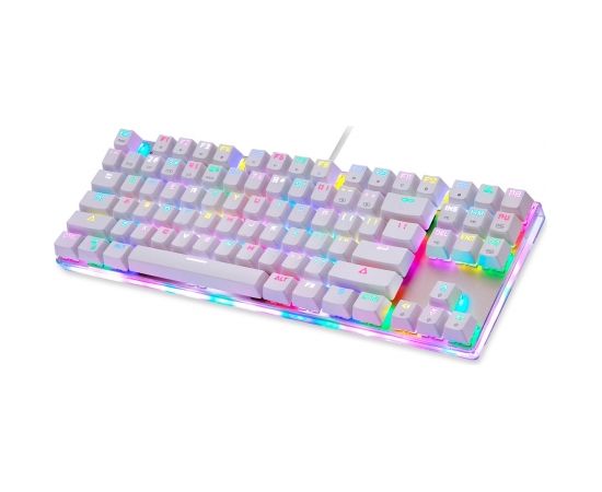 Mechanical gaming keyboard Motospeed K87S (white)