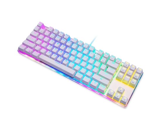 Mechanical gaming keyboard Motospeed K87S (white)