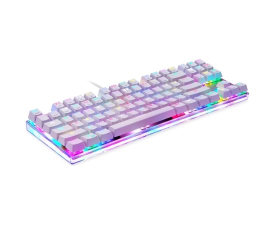 Mechanical gaming keyboard Motospeed K87S (white)