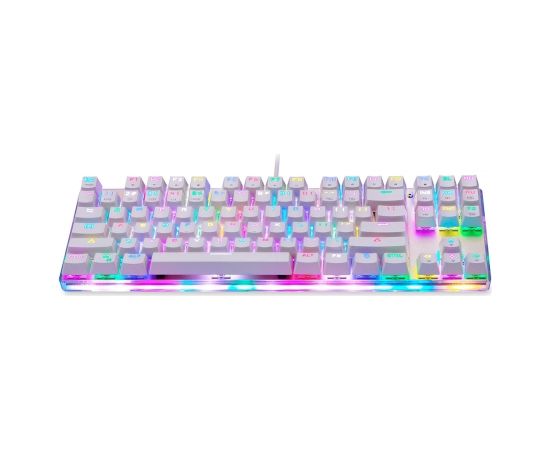 Mechanical gaming keyboard Motospeed K87S (white)