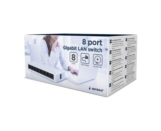 Gembird TP-LINK 8-Port Gigabit Easy Smart Switch