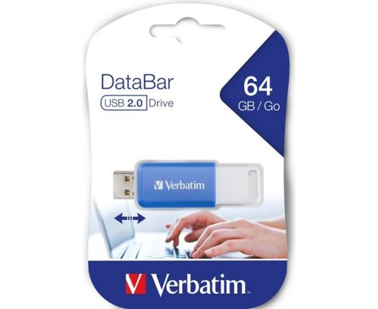 Verbatim DataBar USB 2.0    64GB Blue