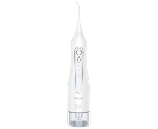 Sonic toothbrush with tip set and water fosser FairyWill FW-507+FW-5020E (white)