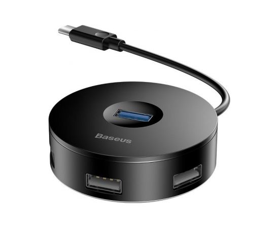 Baseus Hub 4in1 USB-C to USB 3.0 + 3x USB 2.0 15cm (Black)