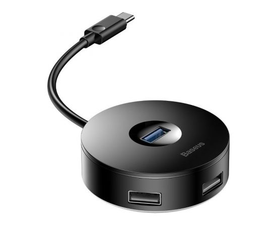 Baseus Hub 4in1 USB-C to USB 3.0 + 3x USB 2.0 15cm (Black)