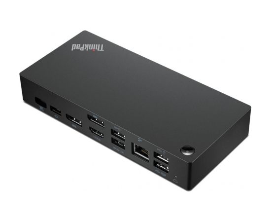 Lenovo ThinkPad Universal Thunderbolt 4 Smart Dock Wired Black