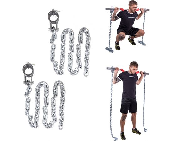 Ķēde svaru celšanai inSPORTline Chainbos 2x5kg Hanteles