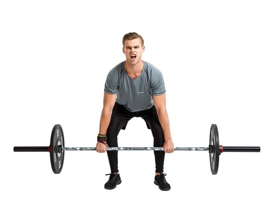 Gultņu rokturis inSPORTline OLYMPIC OB-86 PCMC Hanteles