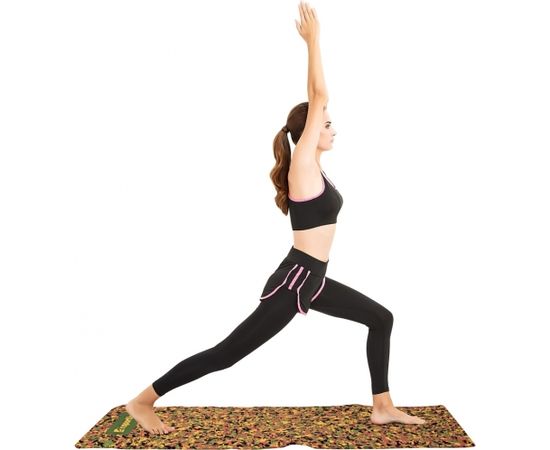 inSPORTline Camu 173x61x0,4 cm - Brown Camouflage Vingrošanas paklājiņi