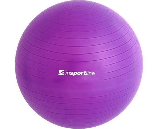 Vingrošanas bumba + sūknis inSPORTline Top Ball 45cm - Grey