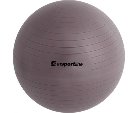 Vingrošanas bumba + sūknis inSPORTline Top Ball 55 cm - Purple