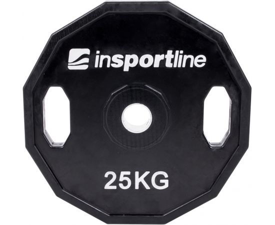 Gumijota svaru ripa 50 mm inSPORTline Ruberton 25 kg