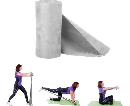Bezlatex vingrojumu lenta inSPORTline MorpoRoll 550cm (heavy+)
