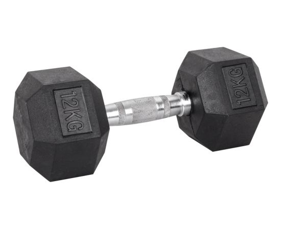Sešstūra hanteles inSPORTline HEX 12kg Svaru ripas un stieņi