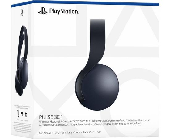 Sony PlayStation PULSE 3D™ Midnight Black PS5 bezvadu austiņas