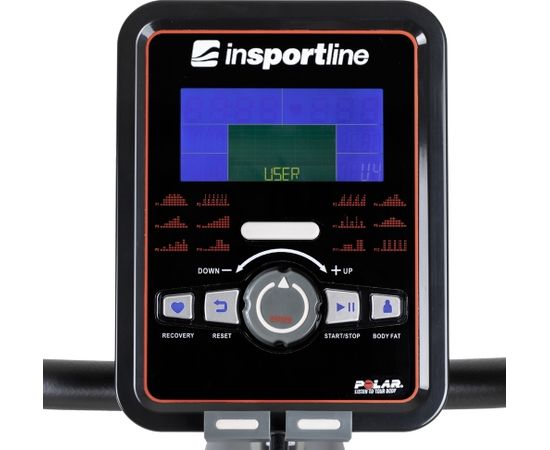 inSPORTline Omahan RMB horizontālais velotrenažieris (līdz 150 kg, svars 9 kg) Велотренажеры