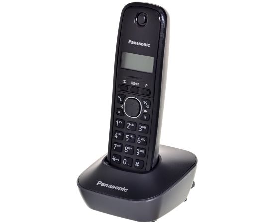 Panasonic KX-TG1611 telephone DECT telephone Black Caller ID