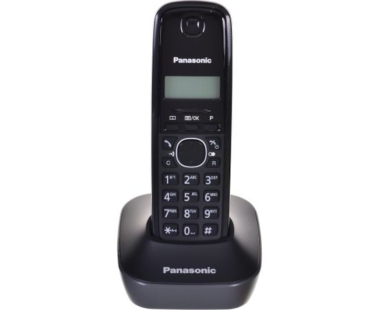 Panasonic KX-TG1611 telephone DECT telephone Black Caller ID