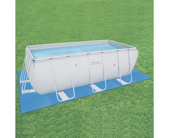 Bestway Aizsargpaklājiņš zem peldbaseina, 8gab, zils, 58220 Аксессуары для бассейнов