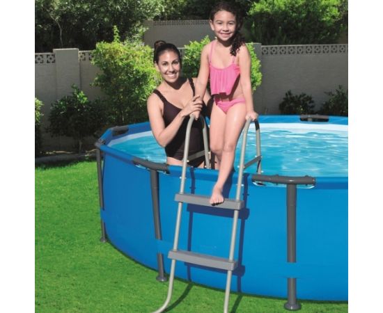 Bestway 2-pakāpju Flowclear baseina kāpnes, 84 cm Аксессуары для бассейнов