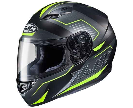 HJC CS15 TRION (S) BlackYellow ķivere