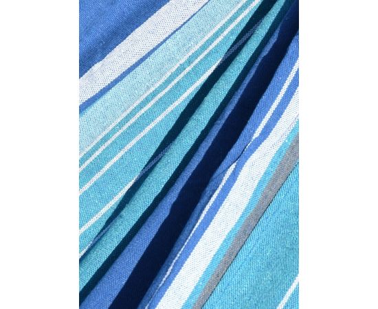 Šūpuļtīkls Cattara Textil - zili-balts 200 x 100 cm