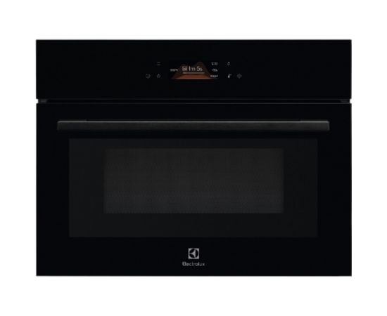 ELECTROLUX EVL8E08Z "CombiQuick" Kompakta cepeškrāsns ar mikroviļņu funkciju melna