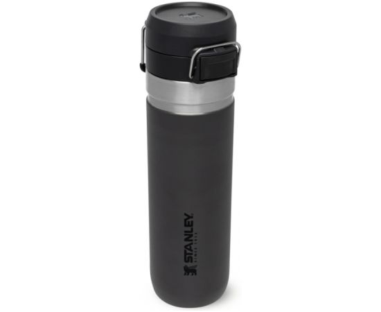 Stanley Termopudele The Quick Flip Water Bottle Go 0,71L tumši pelēka