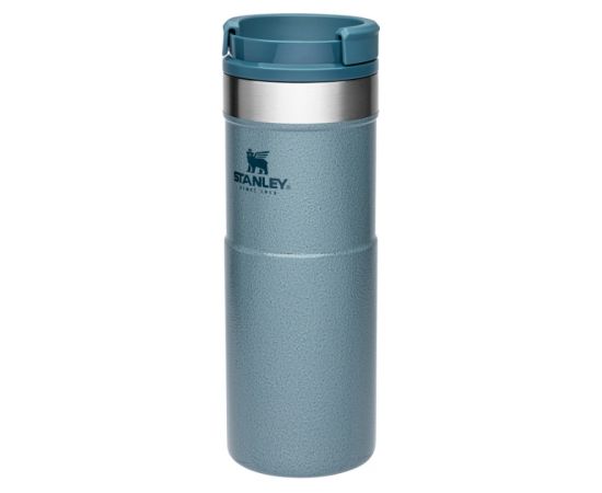 Stanley Termokrūze The NeverLeak Travel Mug 0,47L pelēkzila