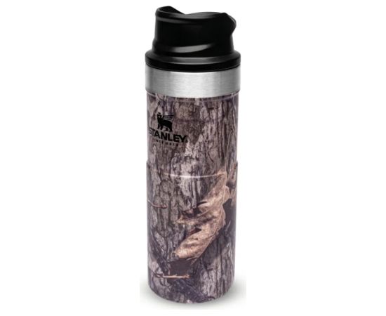 Stanley Termokrūze The Trigger-Action Travel Mug Classic 0,47L Country Mossy Oak