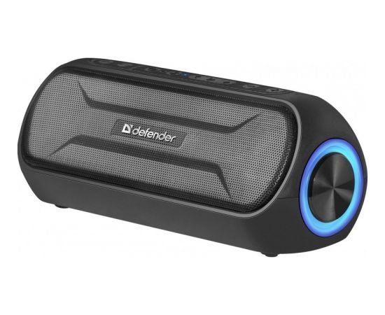 Defender Bluetooth speaker S1000 20W BT/FM/AUX LIGHTS black