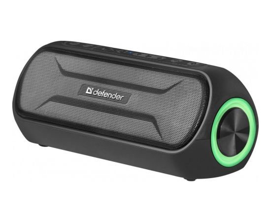 Defender Bluetooth speaker S1000 20W BT/FM/AUX LIGHTS black