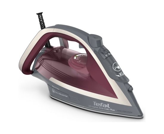 Tefal Ultragliss Anti-Calc Plus FV6840E0 iron Steam iron 2800 W Purple, Silver