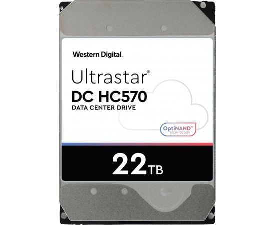 HDD Western Digital Ultrastar DC HC570 WUH722222ALE6L4 (22 TB; 3.5"; SATA III)