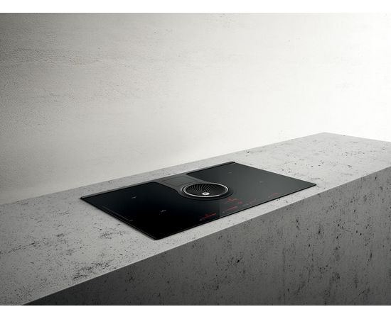 Elica NIKOLATESLA ONE HP BL/A/83 virsma ar iebūvētu tvaiku nosūcēju 83cm Iebūvējama virsma - Indukcijas