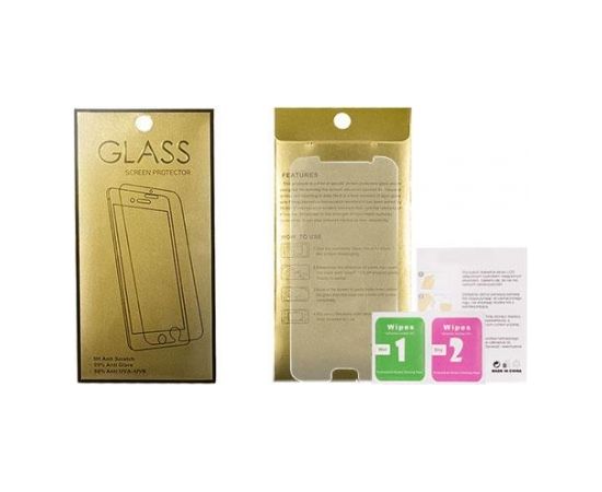 Goldline Tempered Glass Gold Aizsargstikls Apple iPhone 12 Pro Max